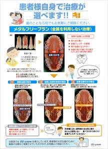 口腔状態に合わせた資料